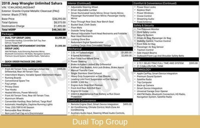 2018 Jeep Wrangler Unlimited Sahara