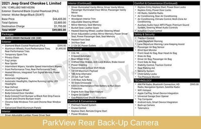 2021 Jeep Grand Cherokee L Limited