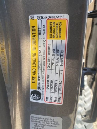 2017 Chevrolet Suburban LT