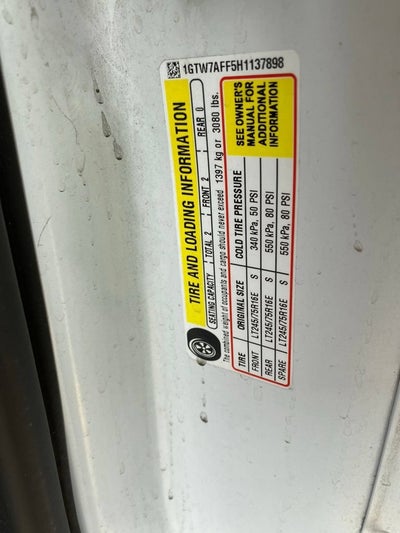 2017 GMC Savana Cargo 2500 CARGO