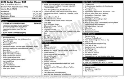 2020 Dodge Charger SXT
