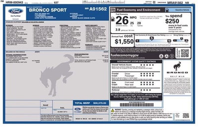 2021 Ford Bronco Sport Big Bend