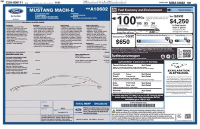 2021 Ford Mustang Mach-E Select