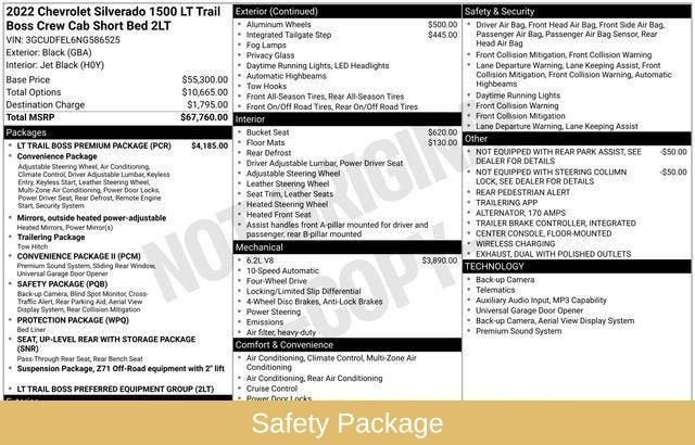 2022 Chevrolet Silverado 1500 LT Trail Boss