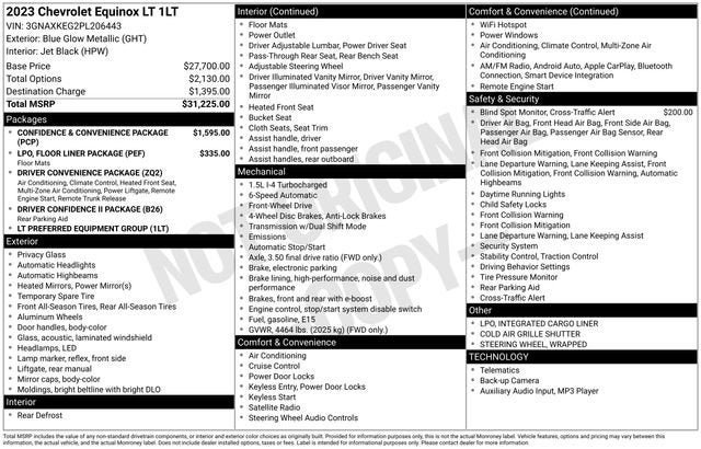 2023 Chevrolet Equinox LT