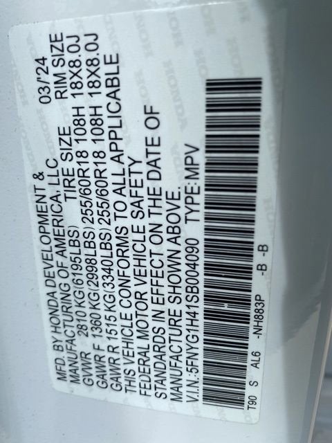 2025 Honda Pilot EX-L