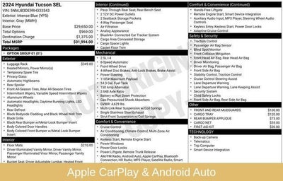 2024 Hyundai Tucson SEL