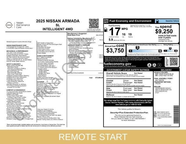 2025 Nissan Armada SL