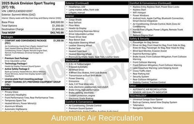 2025 Buick Envision Sport Touring