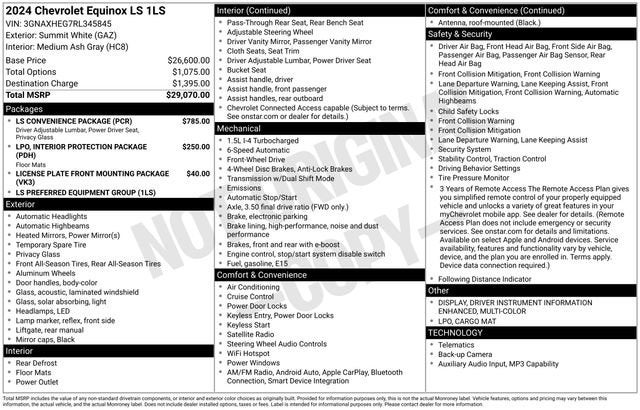 2024 Chevrolet Equinox LS