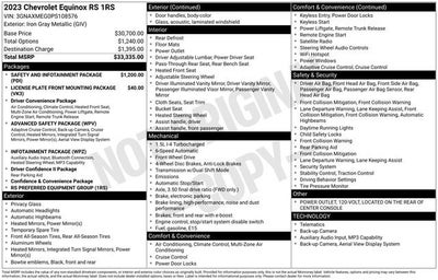2023 Chevrolet Equinox RS