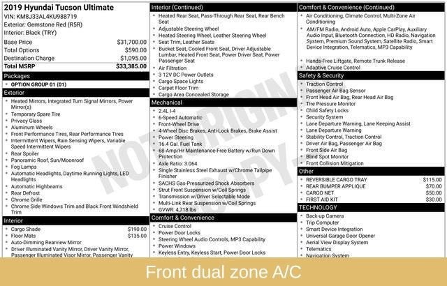2019 Hyundai Tucson Ultimate