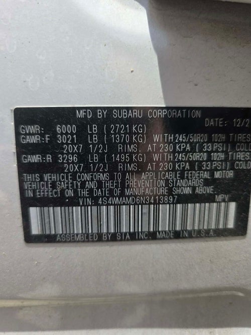 2022 Subaru Ascent Limited