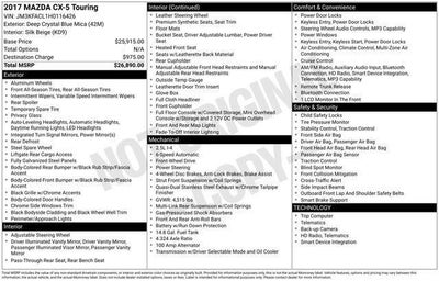 2017 Mazda Mazda CX-5 Touring