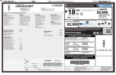 2014 Lincoln MKT EcoBoost