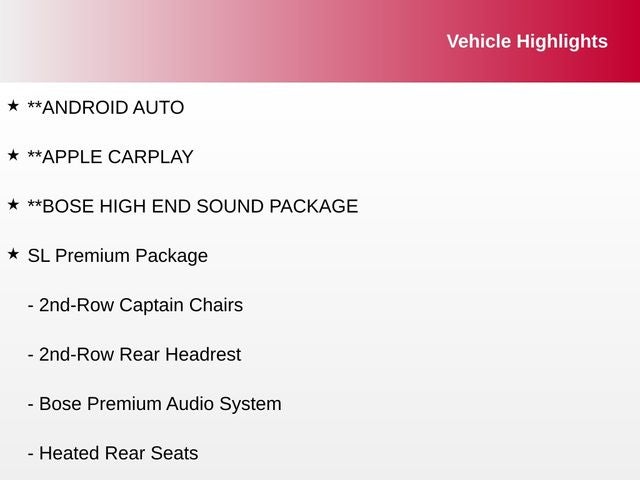 2024 Nissan Pathfinder SL