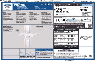 2019 Ford Mustang EcoBoost
