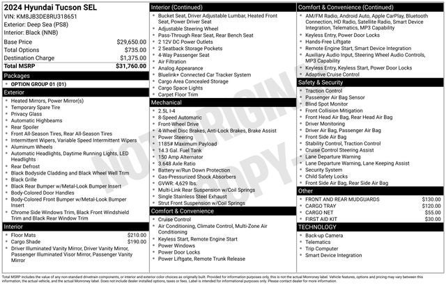 2024 Hyundai Tucson SEL
