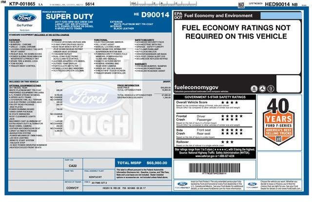 2017 Ford F-250 LARIAT