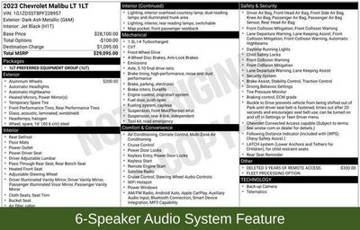 2023 Chevrolet Malibu FWD 1LT