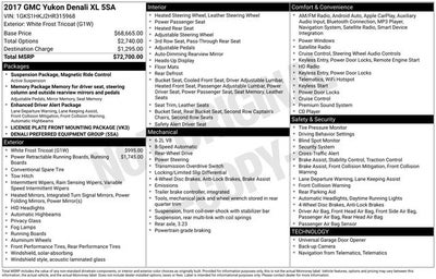 2017 GMC Yukon XL Denali