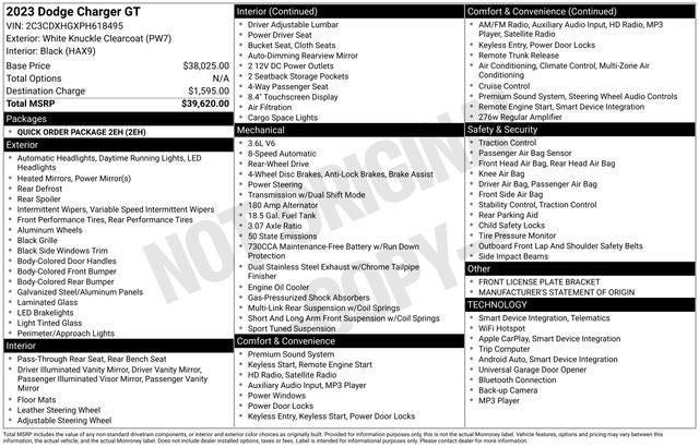2023 Dodge Charger GT