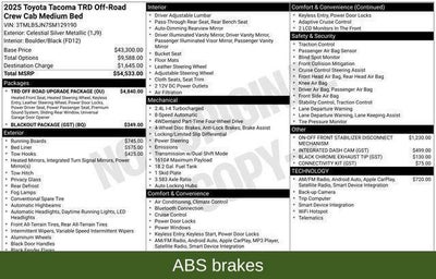2025 Toyota Tacoma SR5