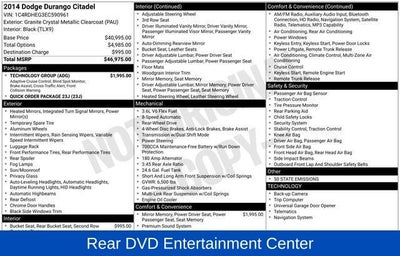 2014 Dodge Durango Citadel