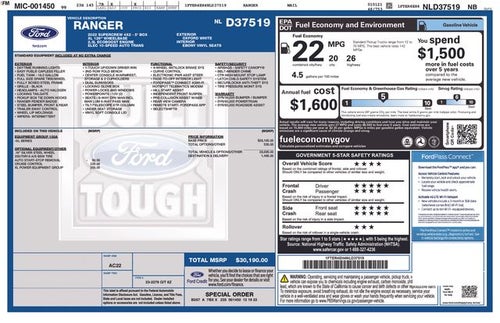 2022 Ford Ranger XL