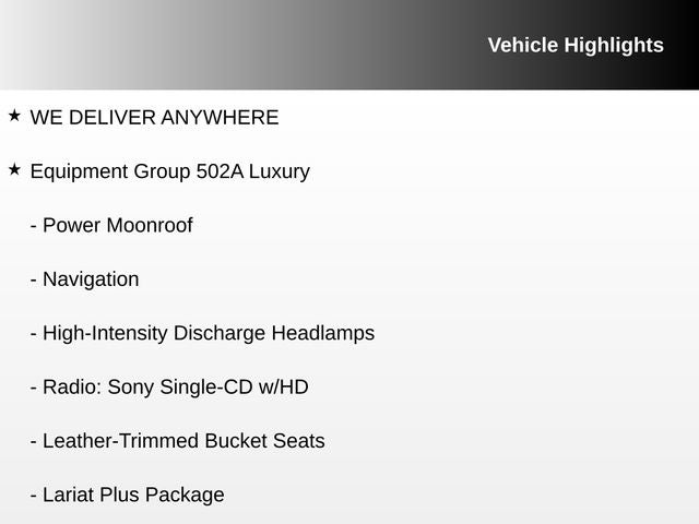 2013 Ford F-150 Lariat