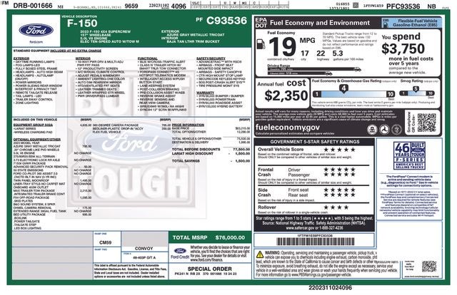 2023 Ford F-150 Lariat