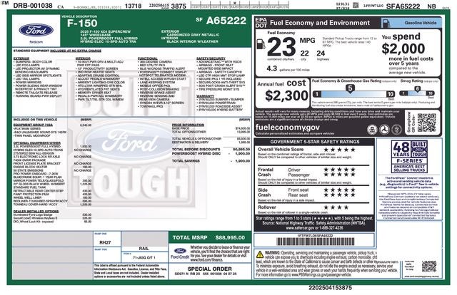 2025 Ford F-150 Platinum