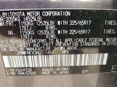 2017 Toyota RAV4 XLE