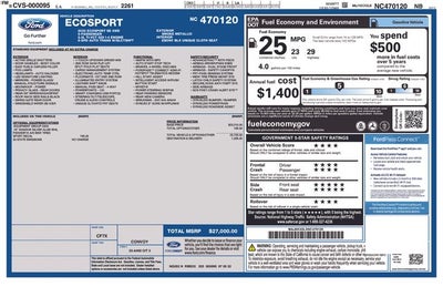 2022 Ford EcoSport SE