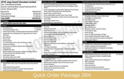 2018 Jeep Grand Cherokee Limited