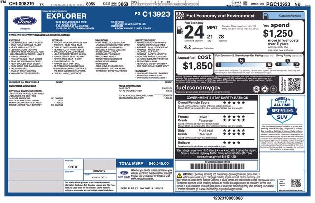 2023 Ford Explorer XLT