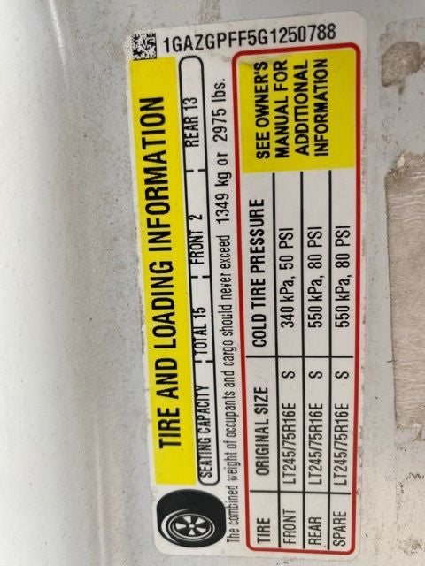 2016 Chevrolet Express 3500 LT Passenger