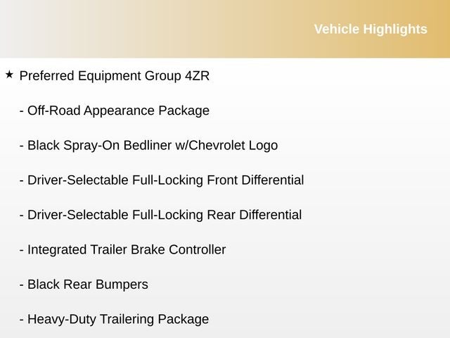 2019 Chevrolet Colorado ZR2