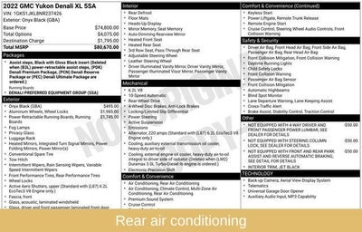 2022 GMC Yukon XL Denali