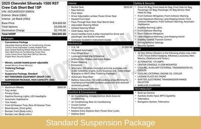 2025 Chevrolet Silverado 1500 RST