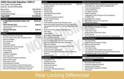 2002 Chevrolet Suburban 1500 LT