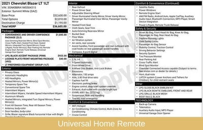 2021 Chevrolet Blazer LT