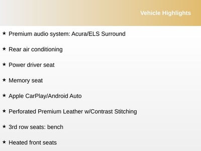2019 Acura MDX 3.5L Technology Package SH-AWD