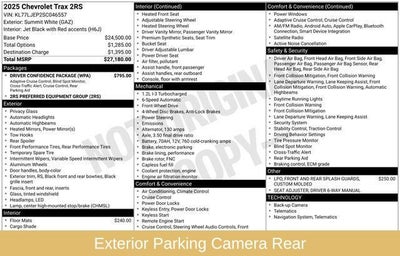 2025 Chevrolet Trax 2RS