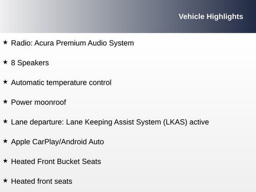 2025 Acura Integra Base