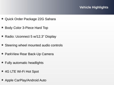 2025 Jeep Wrangler Sahara