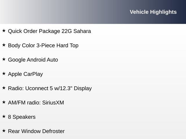 2025 Jeep Wrangler Sahara