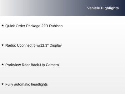 2025 Jeep Wrangler Rubicon