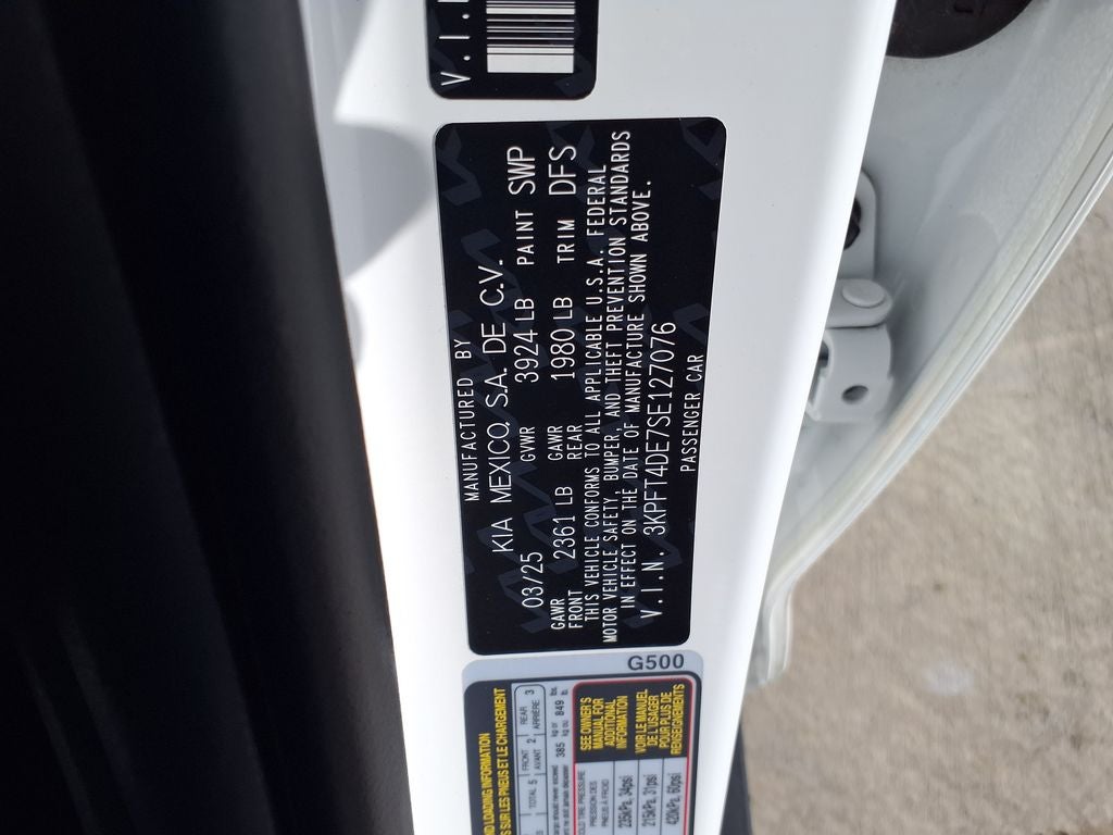 2025 Kia K4 LXS
