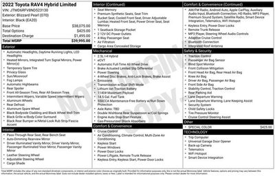 2022 Toyota RAV4 Hybrid Limited